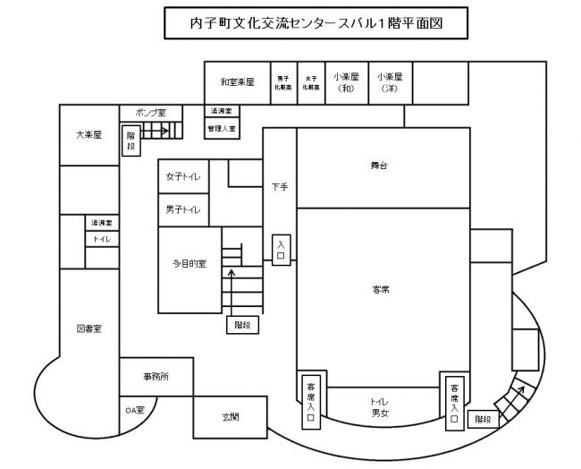 １階見取り図