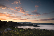 立川地区の雲海