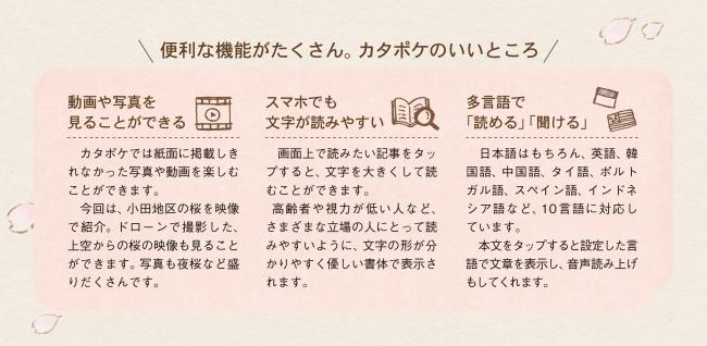 カタログポケットの機能