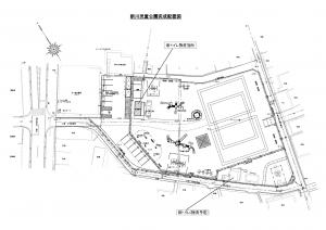 新川児童公園公衆トイレ配置図
