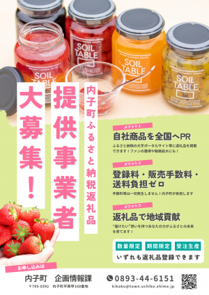 返礼品事業者募集チラシ_表