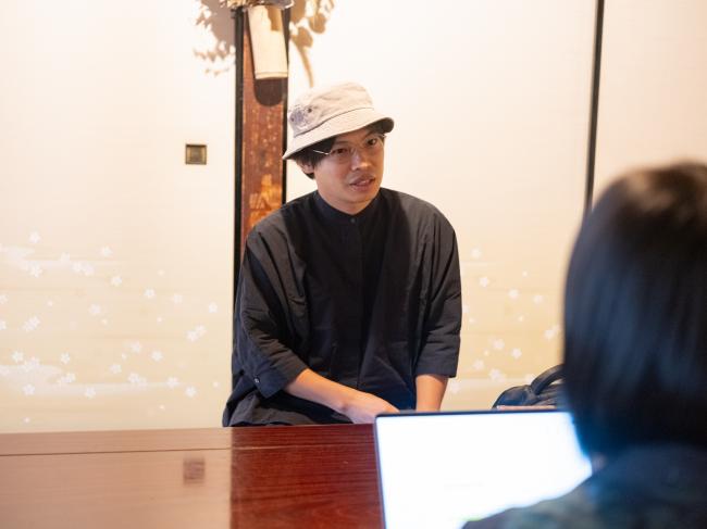 Ko-kiさんインタビュー様子