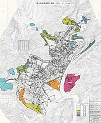 内子町公共下水道事業図