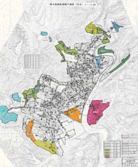 内子町公共下水道事業図