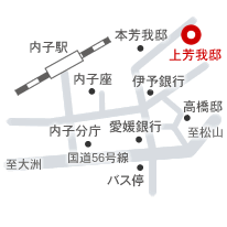 木蠟資料館へのアクセスマップ