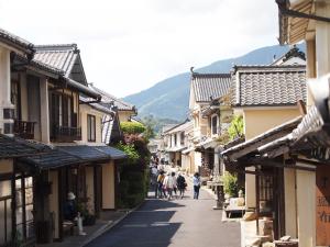 八日市・護国の町並み