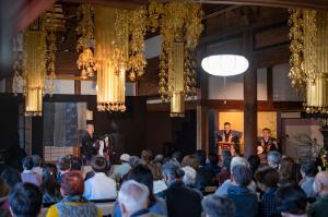 内子The文楽2025高昌寺公演の様子