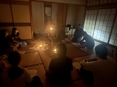 灯火体験　イメージ写真