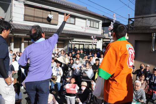 餅まき